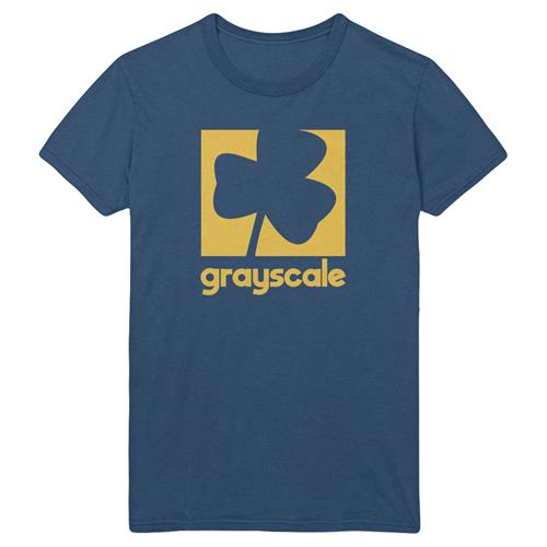 Product image T-Shirt Grayscale Clover Indigo