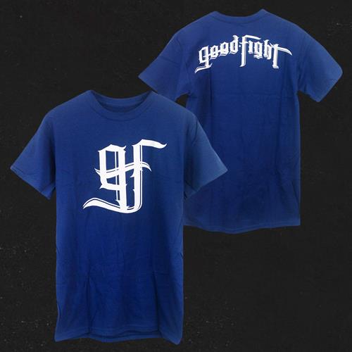 Product image T-Shirt Good Fight Music GF Clothing - GF Logo Metro Blue