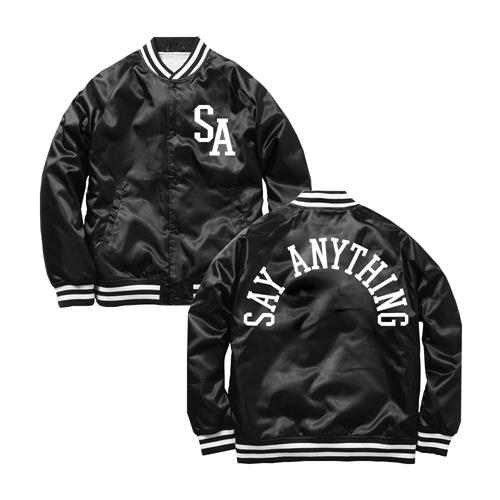 Jacket SA Logo Black Satin by Say 