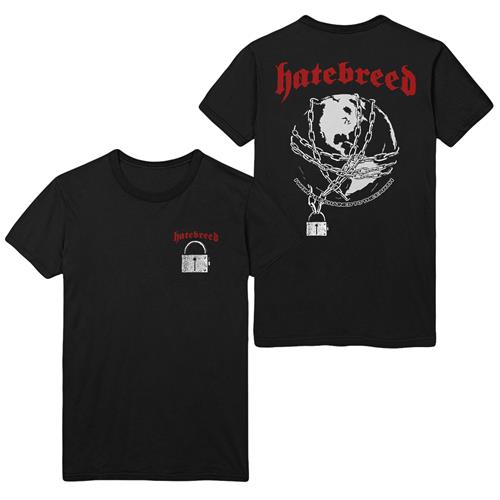 Product image T-Shirt Hatebreed Padlock Black