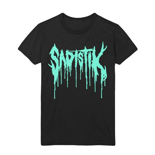 Product image T-Shirt Sadistik Drip Logo Black