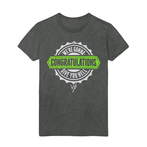 Product image T-Shirt Sleeping With Sirens We're Gonna Give You Hell Heather Grey
