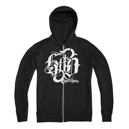 Product image Zip Up Hope For The Dying Logo Black *Final Print*