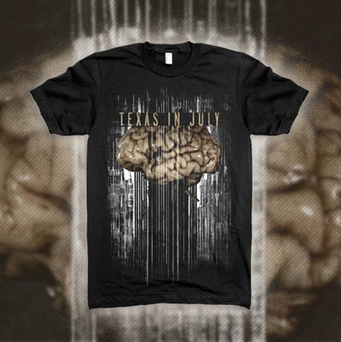 Product image T-Shirt Texas In July Brain Black