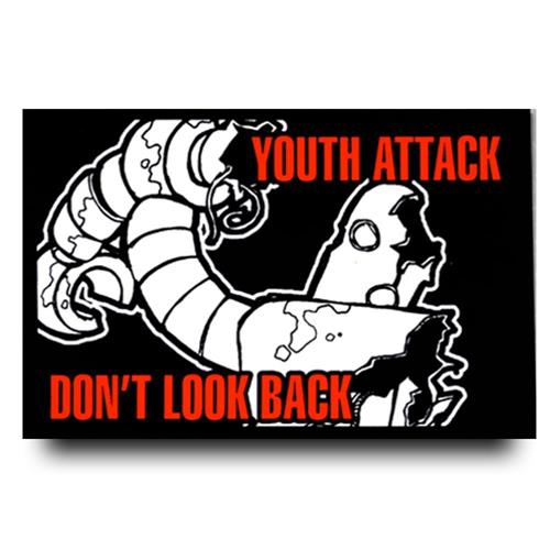 Product image Sticker Youth Attack Robot