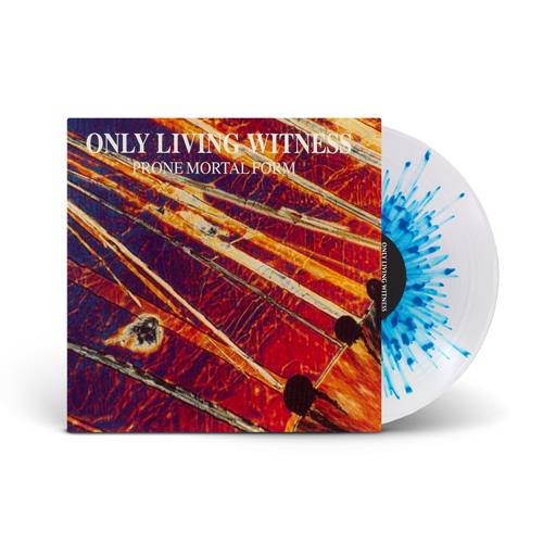 Product image Vinyl LP Only Living Witness Prone Mortal Form Clear W/ Blue Splatter