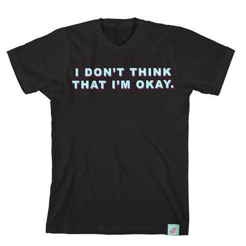 Product image T-Shirt As It Is I Don't Think... Black