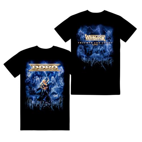 Product image T-Shirt Doro Triumph And Agony Live Black