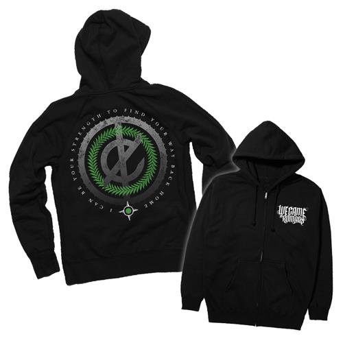 Product image Zip Up We Came As Romans Compass Black 