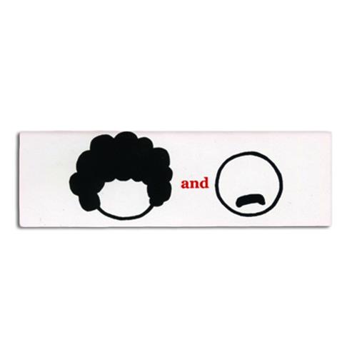 Product image Sticker Garfunkel & Oates Garfunkel & Oates Faces White