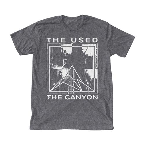 Product image T-Shirt The Used The Canyon Band Heather Grey