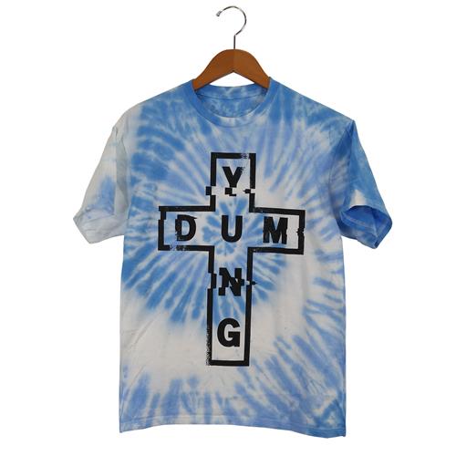 Product image T-Shirt Issues Yung & Dum Cross Baby Blue Spin Dye