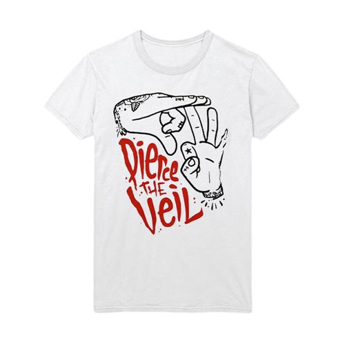 Product image T-Shirt Pierce The Veil *Last One* Hands White