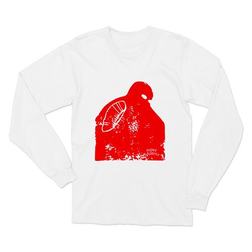 Product image Long Sleeve Shirt Super Whatevr Red Mask White