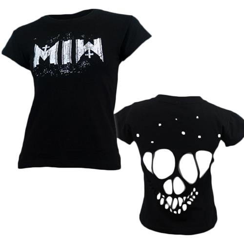 cut skull into shirt