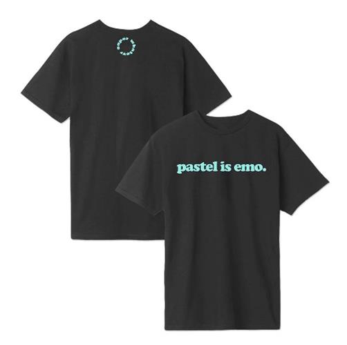 Product image T-Shirt Super Whatevr Pastel Is Emo Black
