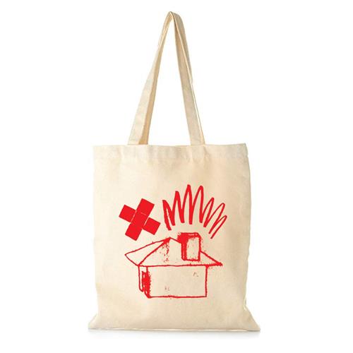 Product image Tote Bag Shirts For A Cure Yellowcard - House Logo Natural