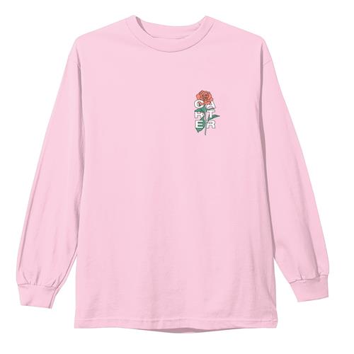 Rose Embroidered Pink