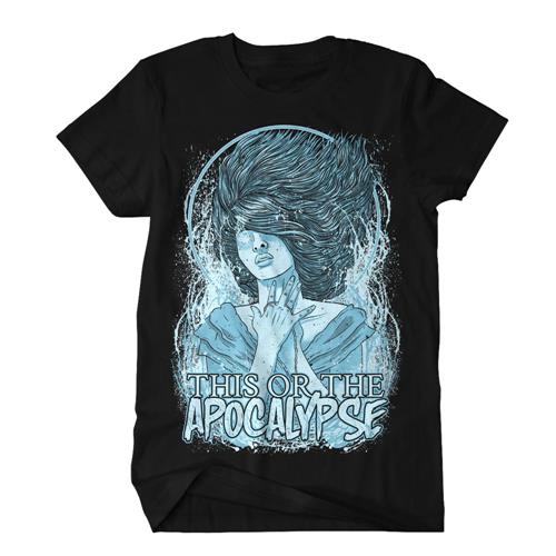 Product image T-Shirt This Or The Apocalypse Girl Black