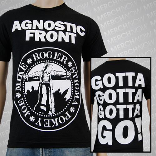 agnostic front skinhead shirt