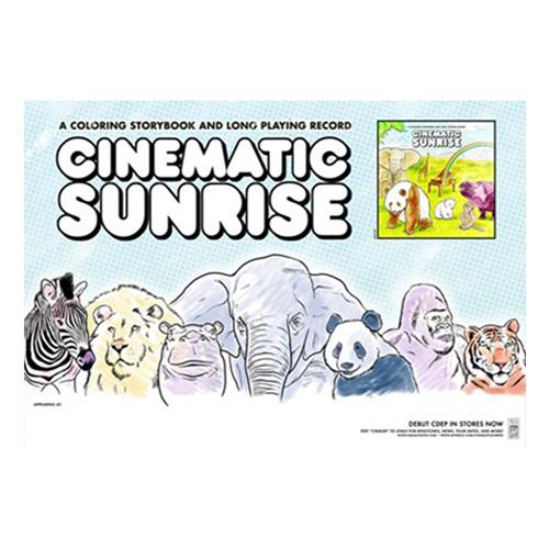 Product image Poster Cinematic Sunrise A Coloring Storybook