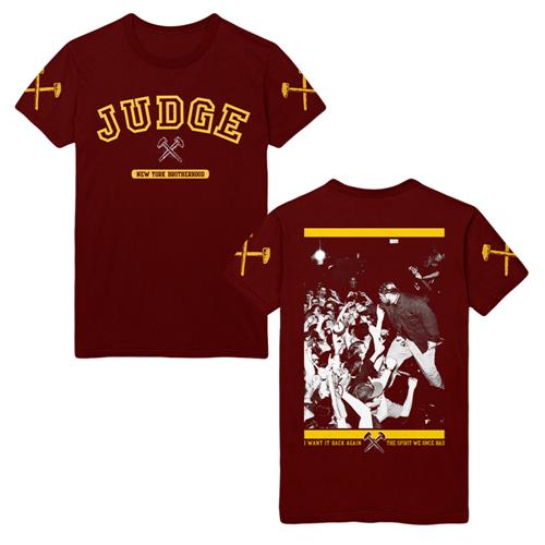 T-Shirt Spirit Maroon by Judge 