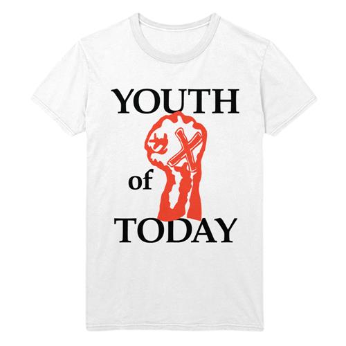 Product image T-Shirt Youth Of Today Fist White