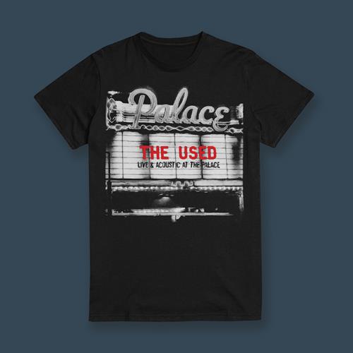 Product image T-Shirt The Used Live & Acoustic At The Palace Black