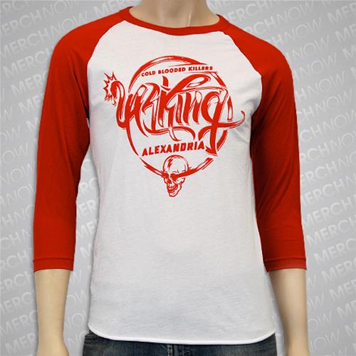red and white baseball tee walmart