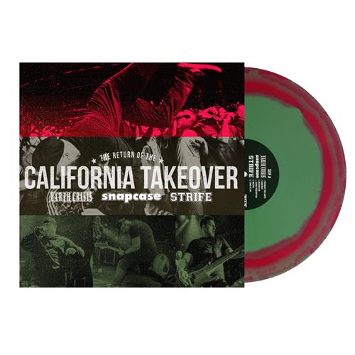Product image Vinyl LP Snapcase California Takeover Green In Red
