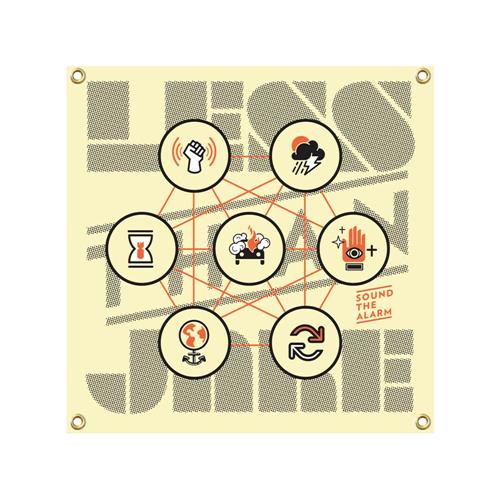 Product image Misc. Accessory Less Than Jake Sound The Alarm  40X40 Custom Wall Flag