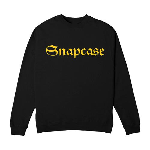 Product image Crewneck Sweatshirt Snapcase Classic Gold Logo Black