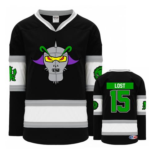 Product image Jersey Insane Clown Posse Missing Link Lost Black-Grey-White Hockey