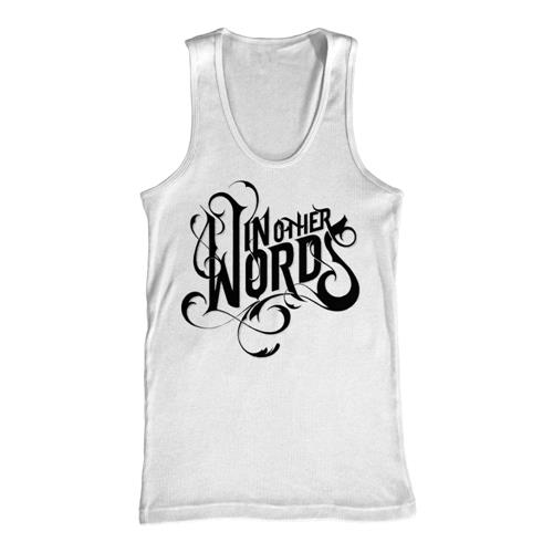 Product image TankTop In Other Words Logo White Tank Top