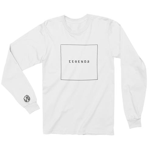 Product image Long Sleeve Shirt Sleeping With Sirens Legends Square Logo White
