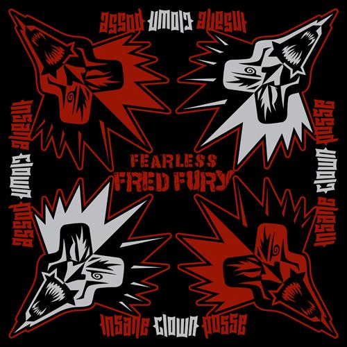 Fearless Fred Fury Red/Black/Silver : ICP0 : Insane Clown Posse
