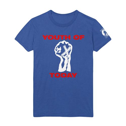Product image T-Shirt Youth Of Today Break Down The Walls Royal Blue