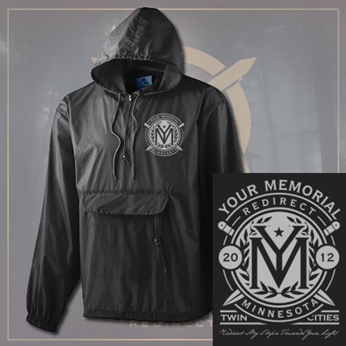Product image Jacket Your Memorial Swords Black Pullover Windbreakers Sale! Final Print!