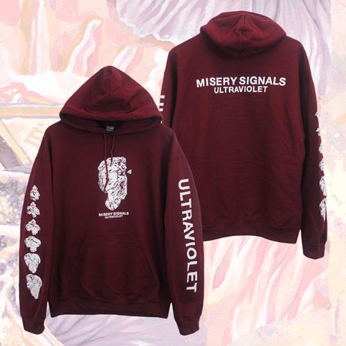 Product image Pullover Misery Signals Statue Maroon