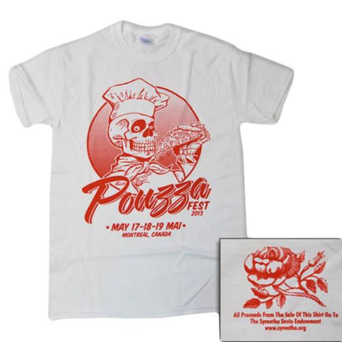 Product image T-Shirt Shirts For A Cure Pouzza Fest 2013 White