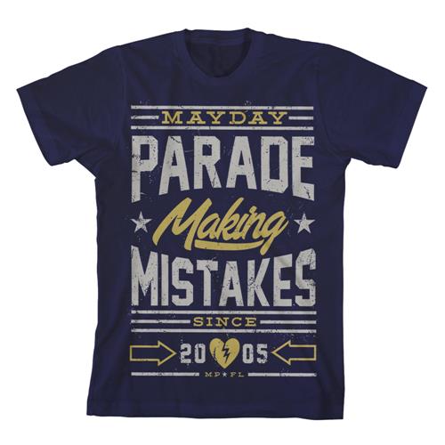 Mistakes Navy : MDP0 : MerchNOW - Your Favorite Band Merch, Music and More
