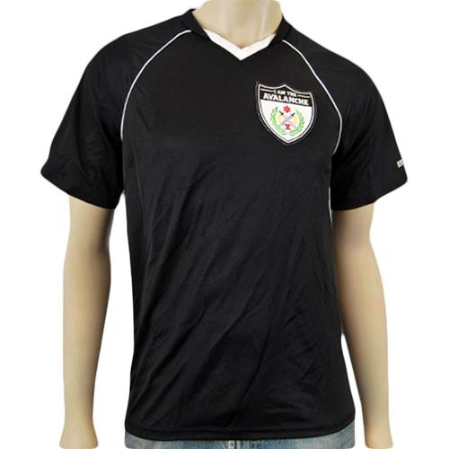 Jersey Crest Black Soccer Jersey by I Am The Avalanche : MerchNow ...