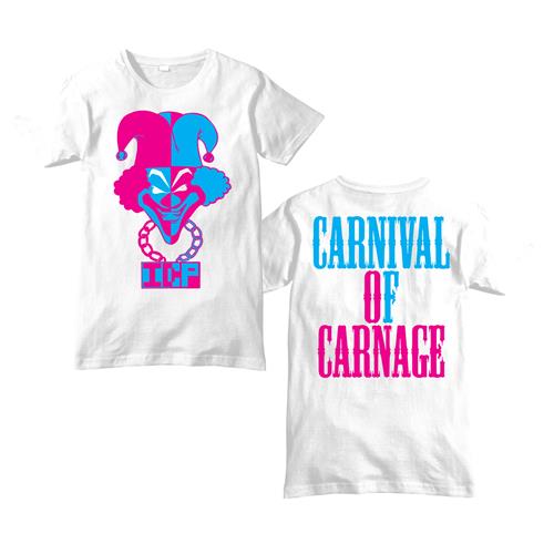 30 Years Carnival Of Carnage Logo White