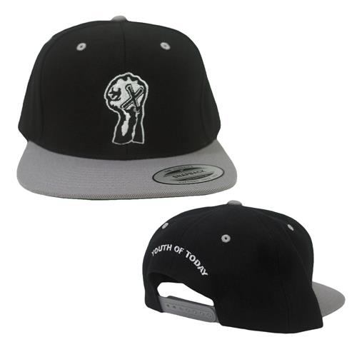 Product image Cap Youth Of Today Fist Black/Silver Snapback