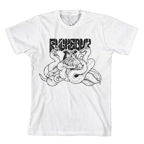 Product image T-Shirt Fucked Up Owl White