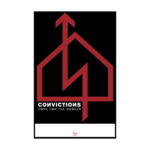Product image Poster Convictions Hope For The Broken