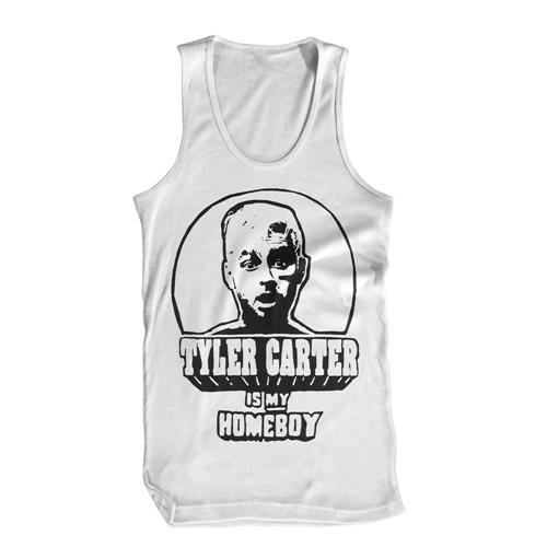 Product image TankTop Tyler Carter Is My Homeboy White