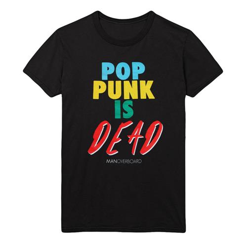 Product image T-Shirt Man Overboard *Limited Stock* Pop Punk Is Dead Black