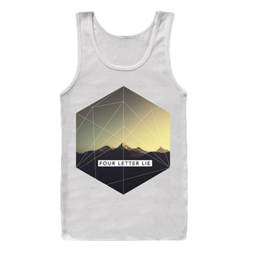 Product image TankTop Four Letter Lie Mountains White Tank Top
