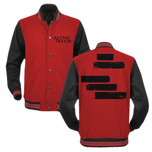 varsity red shirt